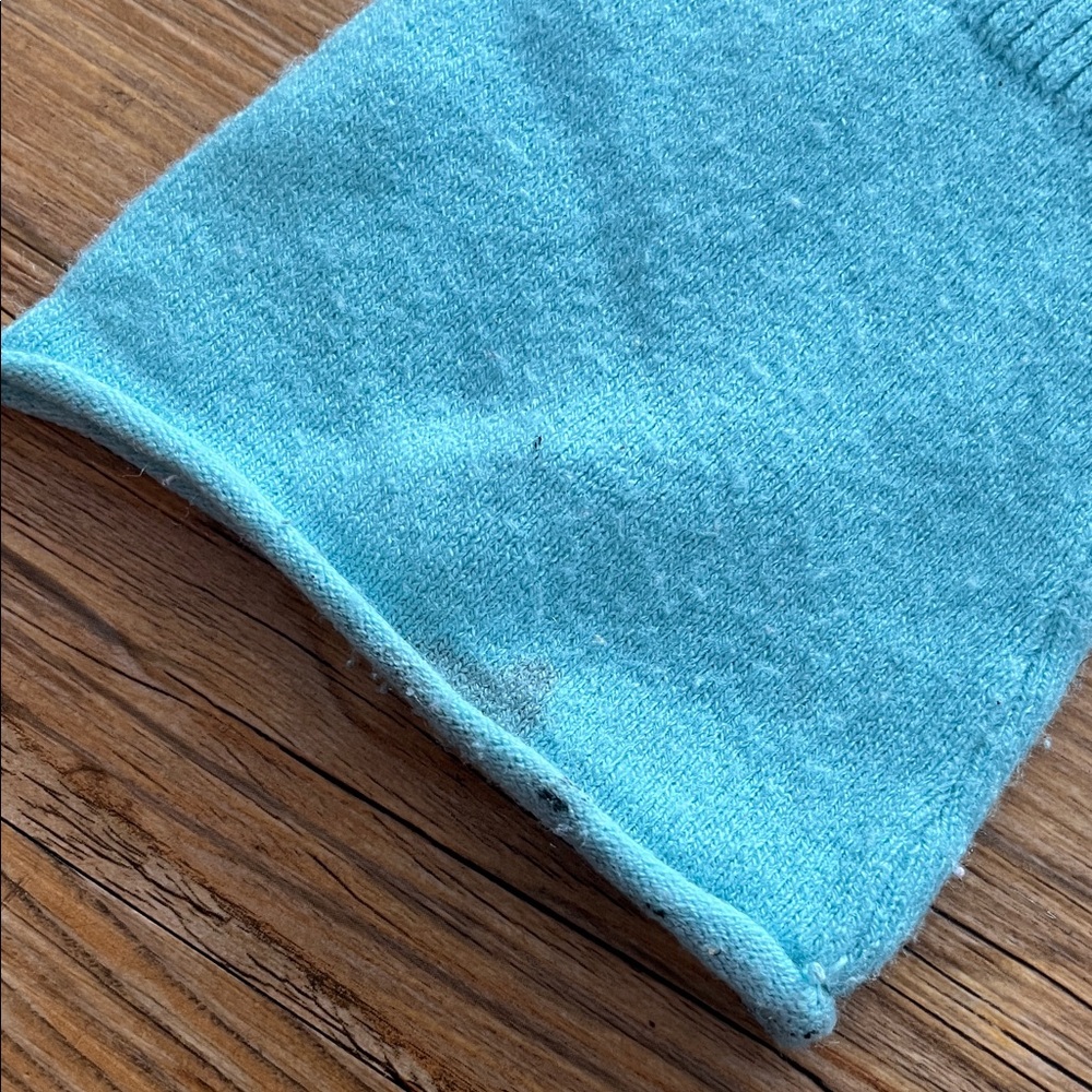 Takeout Turquoise Ribbed Sweater - Picture 7 of 9